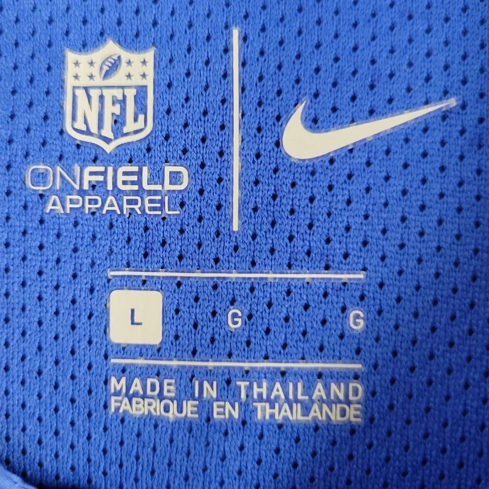 Los Angeles Rams Nike On Field Short Sleeve Windbreaker Size L